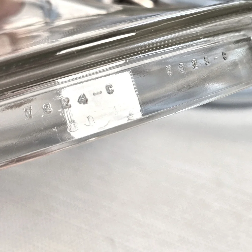 Vintage Pyrex Stovetop Flameware Clear Glass‎ 1.5 Quart Saucepan with Lid